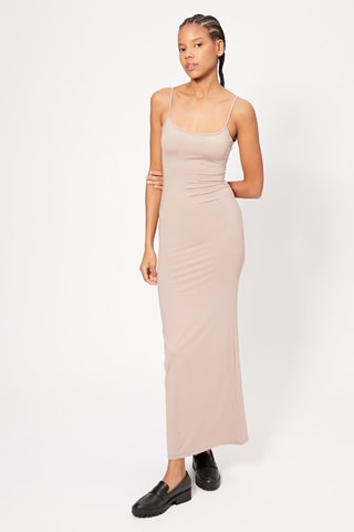 Robe longue - Taupe