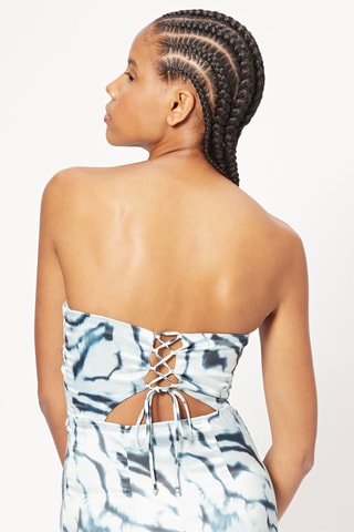 Robe bustier - Blanc