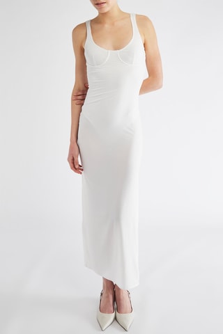 Robe longue - Blanc