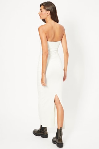 Robe bustier - Blanc