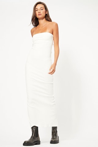 Robe bustier - Blanc