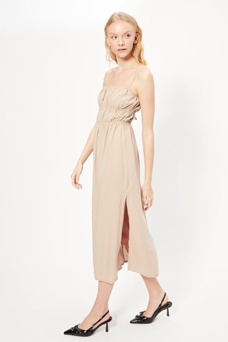 Robe longue - Beige