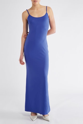 Robe longue - Bleu
