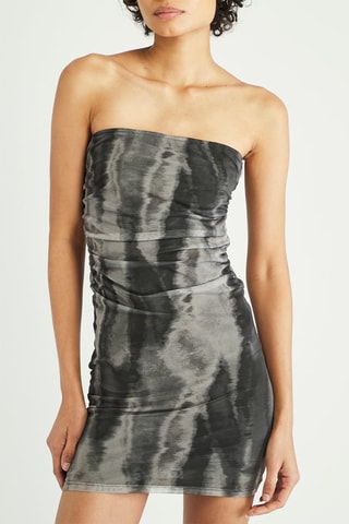 Robe bustier - Gris