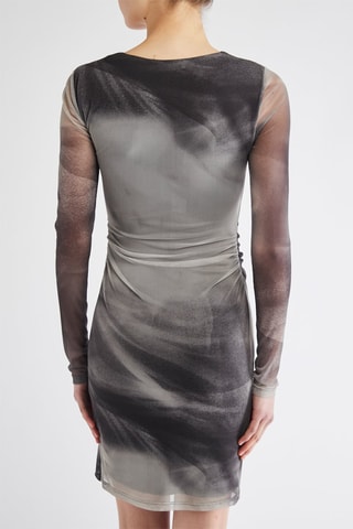 Robe asymétrique - Gris