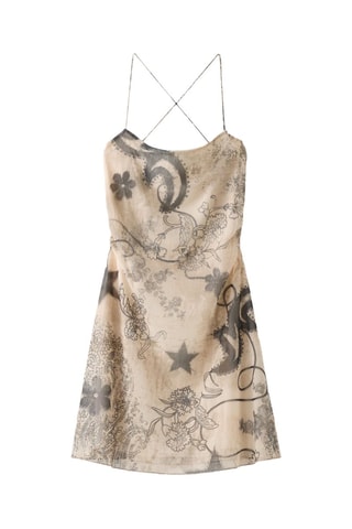 Robe patineuse - Beige