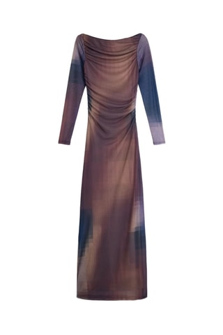 Robe longue - Marron
