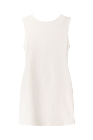 Robe fourreau - Blanc