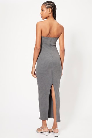 Robe bustier - Gris foncé