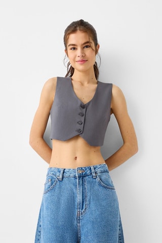 Gilet de costume - Gris