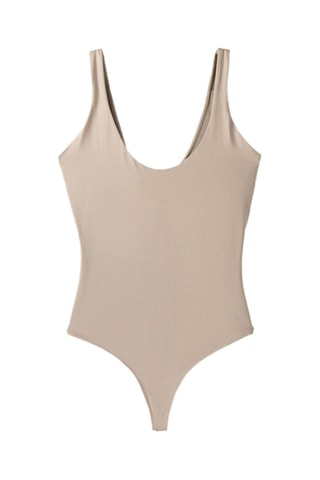 Body sans manches - Camel