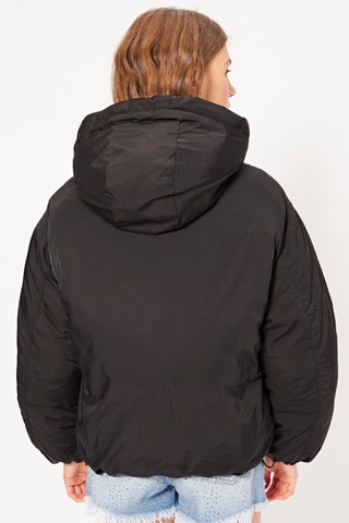 Doudoune à capuche - Noir