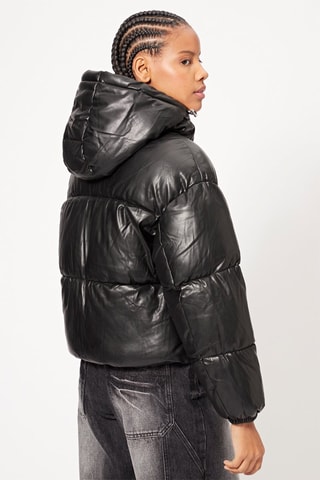 Doudoune à capuche - Noir