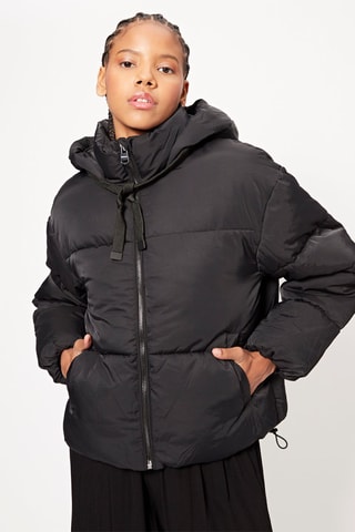 Doudoune à capuche - Noir