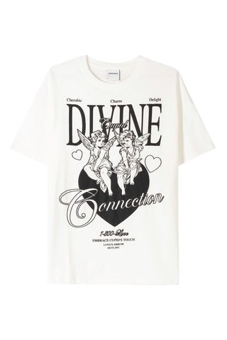 T-shirt oversize - Ecru