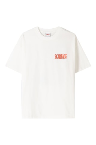 T-shirt Scarface - Blanc