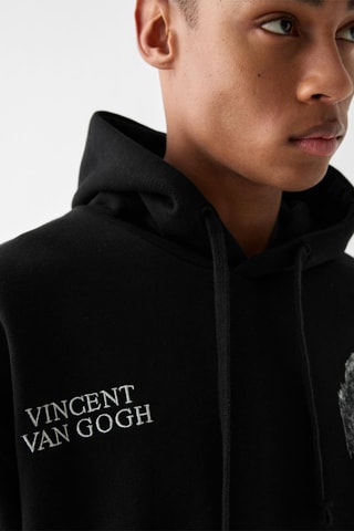 Sweat oversize à capuche - Noir