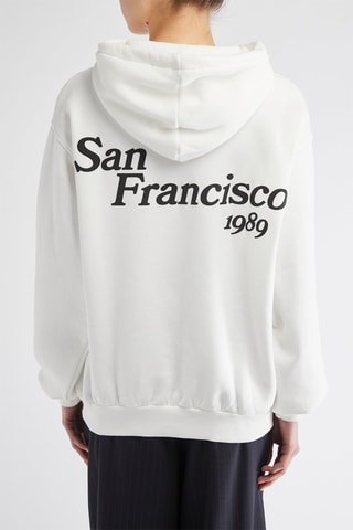 Sweat à capuche - Blanc