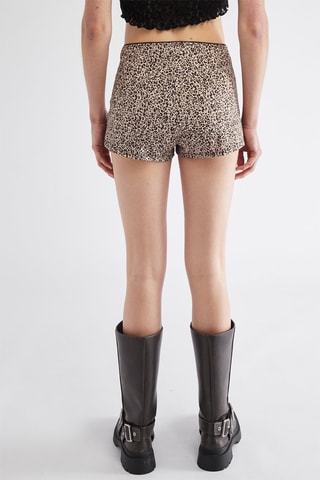 Short - Beige et noir