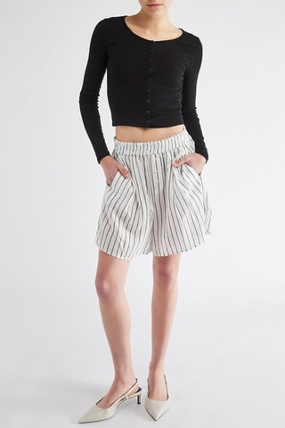 Bermuda oversize - Blanc