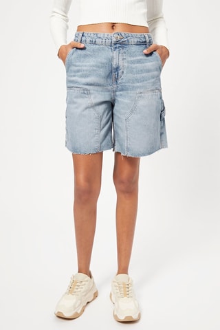 Bermuda en jean - Bleu