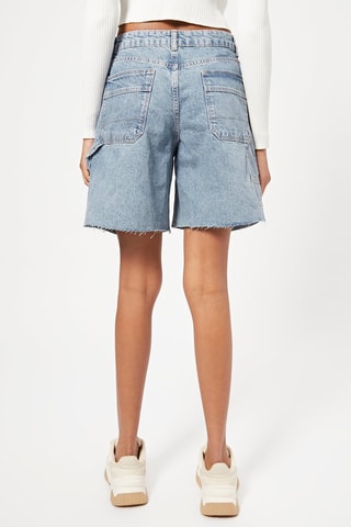 Bermuda en jean - Bleu