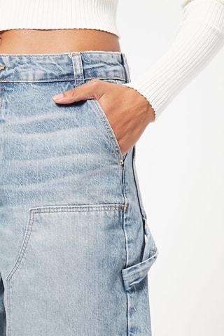 Bermuda en jean - Bleu