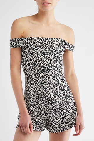 Combishort - Noir et blanc