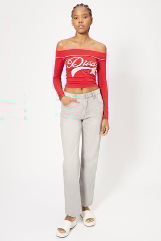 Jean droit - Gris clair