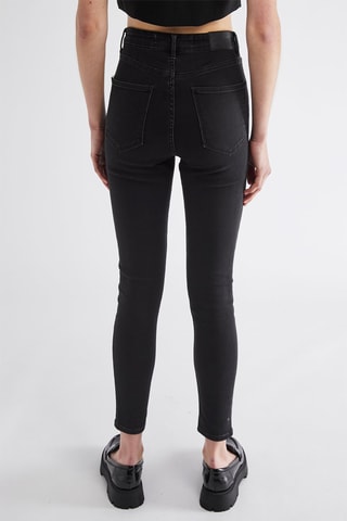 Jean 7/8 taille haute - Noir