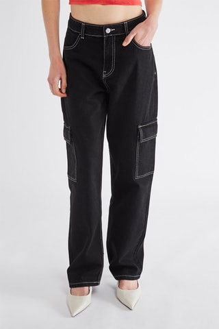 Jean cargo - Noir