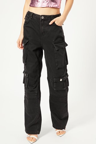 Jean cargo - Noir