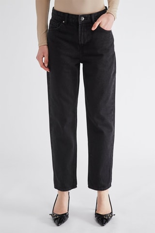 Jean mom - Noir