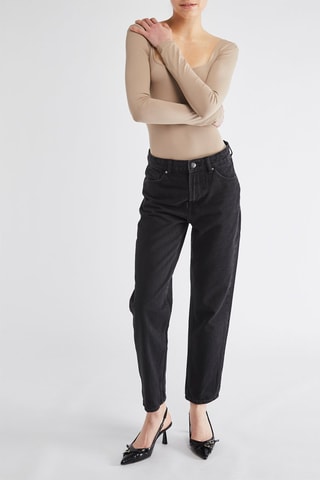 Jean mom - Noir