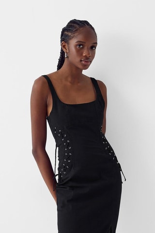 Robe midi - Noir