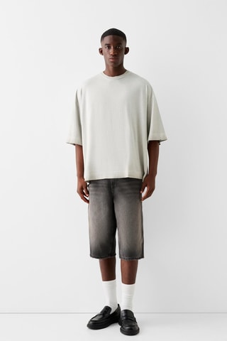 T-shirt oversize - Gris