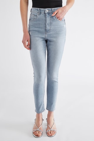 Jean 7/8 taille haute - Bleu