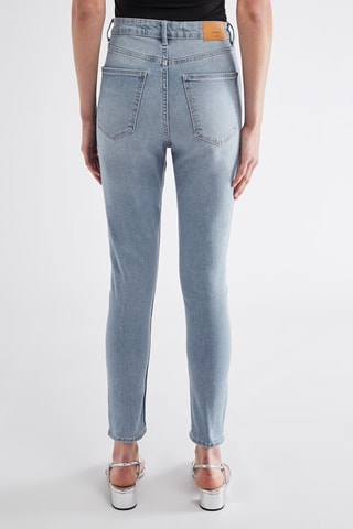 Jean 7/8 taille haute - Bleu