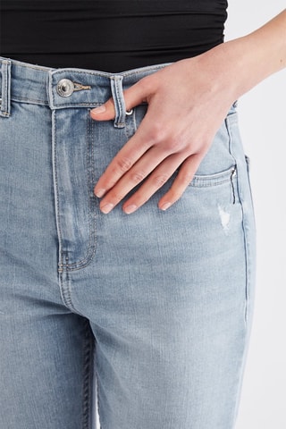 Jean 7/8 taille haute - Bleu