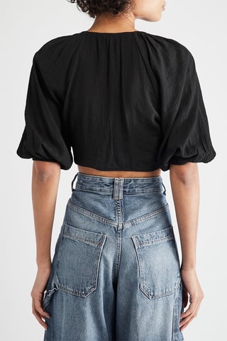 Crop top - Noir