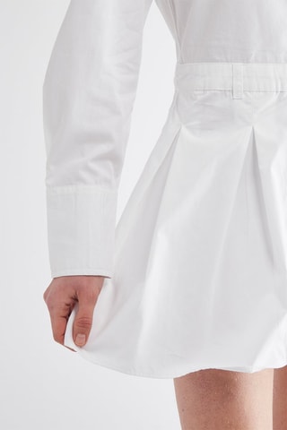 Robe chemise - Blanc