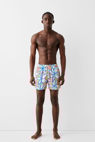 Short de bain - Orange