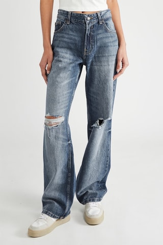 Jean wide legs - Bleu