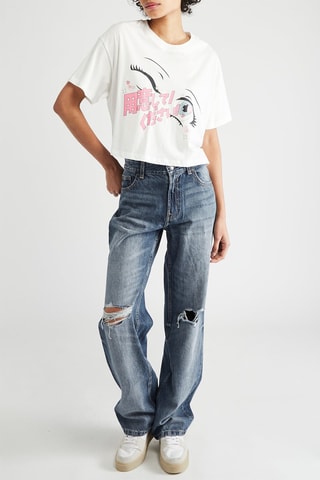 Jean wide legs - Bleu