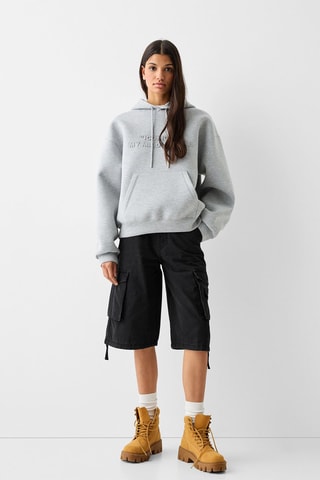 Bermuda oversize - Noir