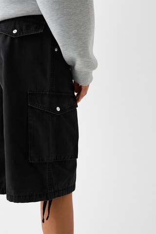 Bermuda oversize - Noir