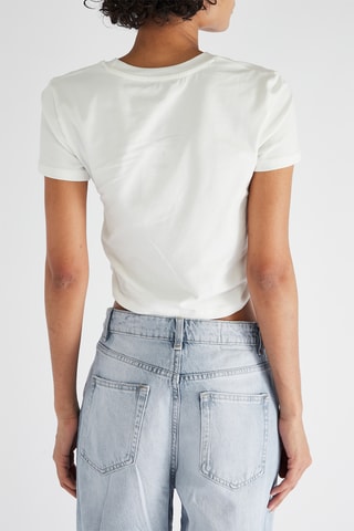 T-shirt cropped - Blanc