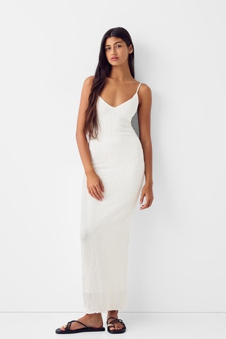 Robe longue - Blanc