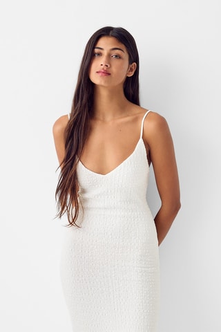 Robe longue - Blanc