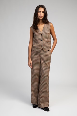 Colbert - Beige en Zwart